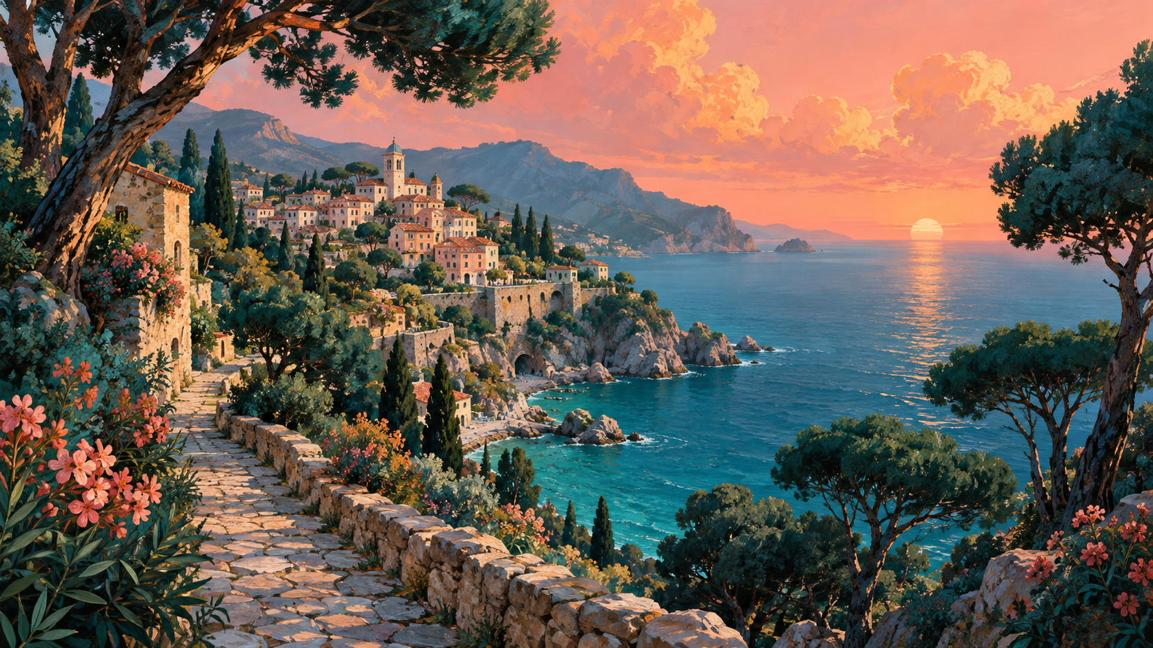 Somewhere by the sea